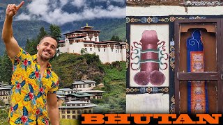 Bhutan 🇧🇹 Dzongs Penis Culture and Good Food [upl. by Ahsimat703]