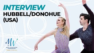 Interview Madison HubbellZachary Donohue USA  Montpellier 2022  WorldFigure [upl. by Latton438]