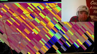 RADAR BREAKDOWN of supercell that goes tornado warned in southern Alabama [upl. by Andonis]