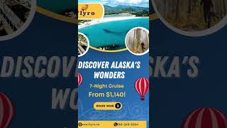 Discover Alaskas Wonders 7Night Cruise from 1140 cheapflights flyro [upl. by Ettevol378]