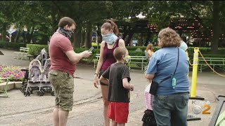 Kennywood Reopens To Season Pass Holders With New Safety Protocols [upl. by Aizat]