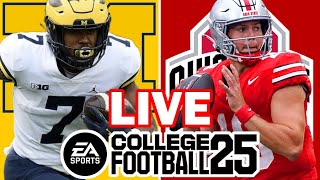 Michigan at Ohio State  113024 Simulation EA College Football 25 [upl. by Furlani415]