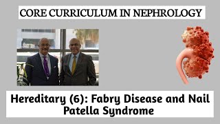 Hereditary 6 Fabry Disease and Nail Patella Syndrome DrOssama Elkholy [upl. by Llekram603]