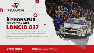 Lancia 037 au Tour de Corse Historique 2024 [upl. by Onafets]