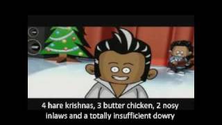 With Lyrics  12 DAYS OF CHRISTMAS FUNNY INDIAN SONG [upl. by Merideth864]