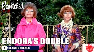 Endora And Her Double  Bewitched [upl. by Gnoz]