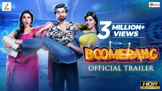 Boomerang Official Trailer Bengali  Jeet  Rukmini  Sauvik  Reaction Lord [upl. by Heyra]