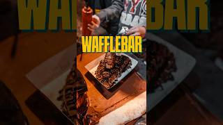 The wafflebar fully loaded nutella waffle ramadanonshorts2024 streetfood [upl. by Anoniw89]