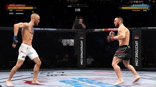 MERAB DVALISHVILI VS CONOR MCGREGOR [upl. by Acinonrev971]