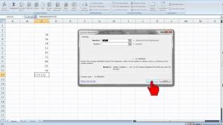 How to calculate mean and standard deviation in Excel [upl. by Jenilee671]