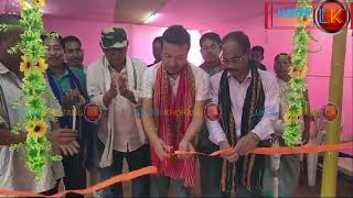 Montri Brishaketu Debbarma Hezamara Bazaarni Osa Mwtaini Pandal Phita Rawui Inauguration Khaikha [upl. by Ibloc]