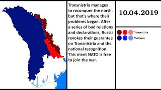 War Simulation The 2nd Transnistrian War [upl. by Nesline]