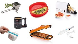 I Tested Viral Kitchen Gadgets ft a Tunnel Toaster [upl. by Beore]