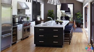 Black and White Kitchen Stylish Designs 100 Ideas for Interior Solutions [upl. by Amsirak]