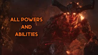 Surtur  All Powers and Abilities from the MCU [upl. by Malcah]