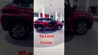 Taisor Vs Fronx 2024 taisor toyotataisor fronx [upl. by Releyks181]