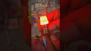 tail light led bulb bike🏍️ Cd70 back light led bulb modifiedbikes ledbulb bike [upl. by Schnorr]