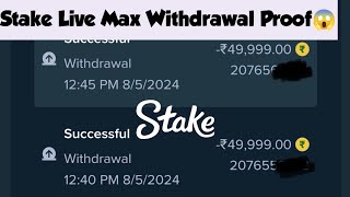 From Stake to Bank Max Withdrawal Proof stakewithdrawal [upl. by Marge]