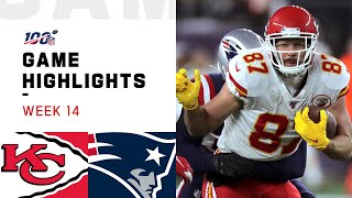 Chiefs vs Patriots Week 14 Highlights  NFL 2019 [upl. by Leibrag]