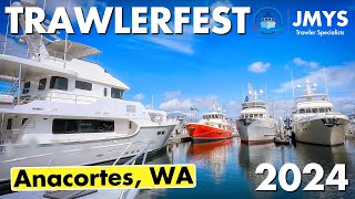 Dock Walk and Talk  Anacortes Washington TrawlerFest 2024 [upl. by Nednyl]