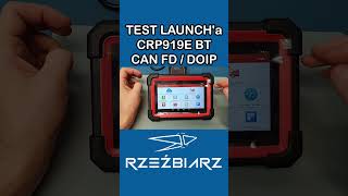 LAUNCH CRP919 BT  bezprzewodowy skanerkomputer diagnostyczny OBD2 Bluetooth CAN FD DOIP TEST [upl. by Nuawtna720]