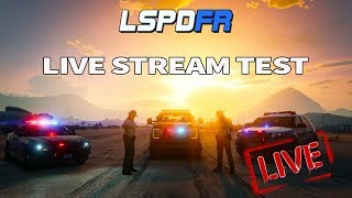 GTA 5 LSPDFR  LIVE STREAM TEST  Benzo Effect [upl. by Omik599]