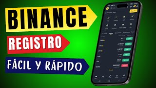 Como crear cuenta en binance fácil y rápido  Tutorial completo ⭐ [upl. by Maffa]