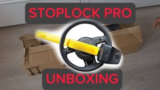 STOPLOCK PRO UNBOXING  Protecting your Car amp Campervan  Steering Wheel Lock Security How to Guide [upl. by Ilaw]