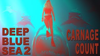 Deep Blue Sea 2 2018 Carnage Count [upl. by Neltiak591]