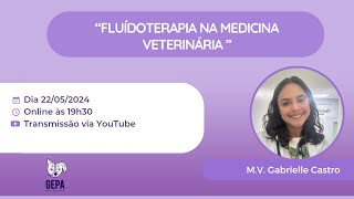 Fluídoterapia na Medicina Veterinária [upl. by Sacksen]