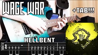 WAGE WAR  Hellbent Guitar Cover  TAB NEW SONG 2024 [upl. by Sivrup]