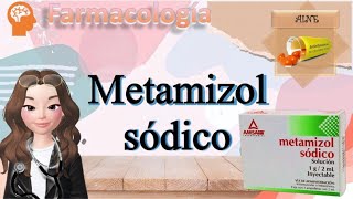 Metamizol sódico farmacología [upl. by Lolande]