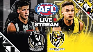 Collingwood vs Richmond  AFL Round 3 2023 Live Watch Along [upl. by Siramay]