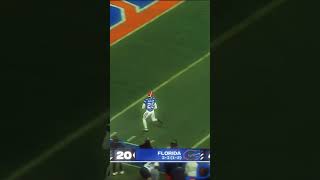 Cormani McClain 5⭐️ Florida transfer pick 6 vs Kentucky 🧡💙🐊 floridagatorsfootball [upl. by Lertnek838]