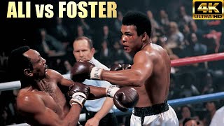 Muhammad Ali vs Bob Foster  KNOCKOUT Highlights Boxing Fight  4K Ultra HD [upl. by Aelat198]