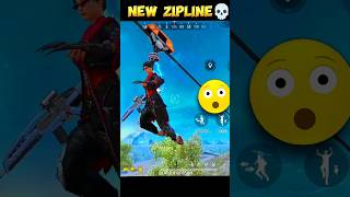 New Zipline Update 🤯 OB47 Free Fire Advance Server 😱 shorts freefire [upl. by Aciretahs]