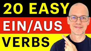 20 EASY Verbs German for Beginners [upl. by Oby]