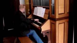 ELGAR Sursum Corda played on Vocalion reed organ [upl. by Luahs]