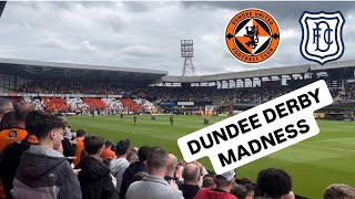 SCENES as DUNDEE amp UNITED BATTLE out for a DRAW Dundee V Dundee Utd Vlog [upl. by Hsu]