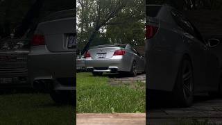 V10 E60 M5 Exhaust Revs [upl. by Shu]