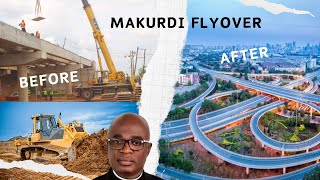 FIRST FLYOVER IN MAKURDI BENUE STATE Makurdi Flyover Construction [upl. by Lorimer]