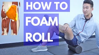 FOAM ROLLING  FullBody Routine and Tips 14 Body Parts [upl. by Kiah]