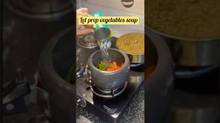 Let prep vegetables soup minivlog recipe food [upl. by Seward]