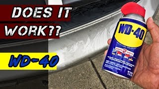 HOW to Remove Adhesive Residue w WD40 [upl. by Martynne]