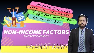 non income factors affecting consumption  interest rate 32 macroeconomics classical interestrate [upl. by Lokim]