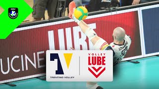 TRENTINO Itas vs Cucine Lube CIVITANOVA  Match Highlights [upl. by Rainger]