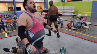 Dean haddock vs Zeus at Bad Boyz of wrestling of Augusta [upl. by Alameda]