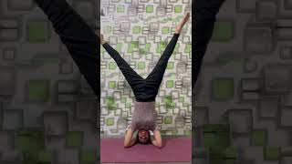 Benefits of shirshasana relieves stress increase focus increase blood flow to the eyes [upl. by Adnohsar]