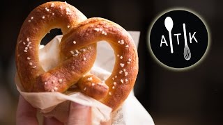 How to Make the Best Garlic Herb Pretzels  Giant Soft Pretzel Recipe [upl. by Longmire]