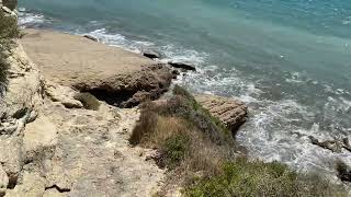 Katelios  Kaminia beach today brilliant views from the cliff tops worth the climb [upl. by Bruell]